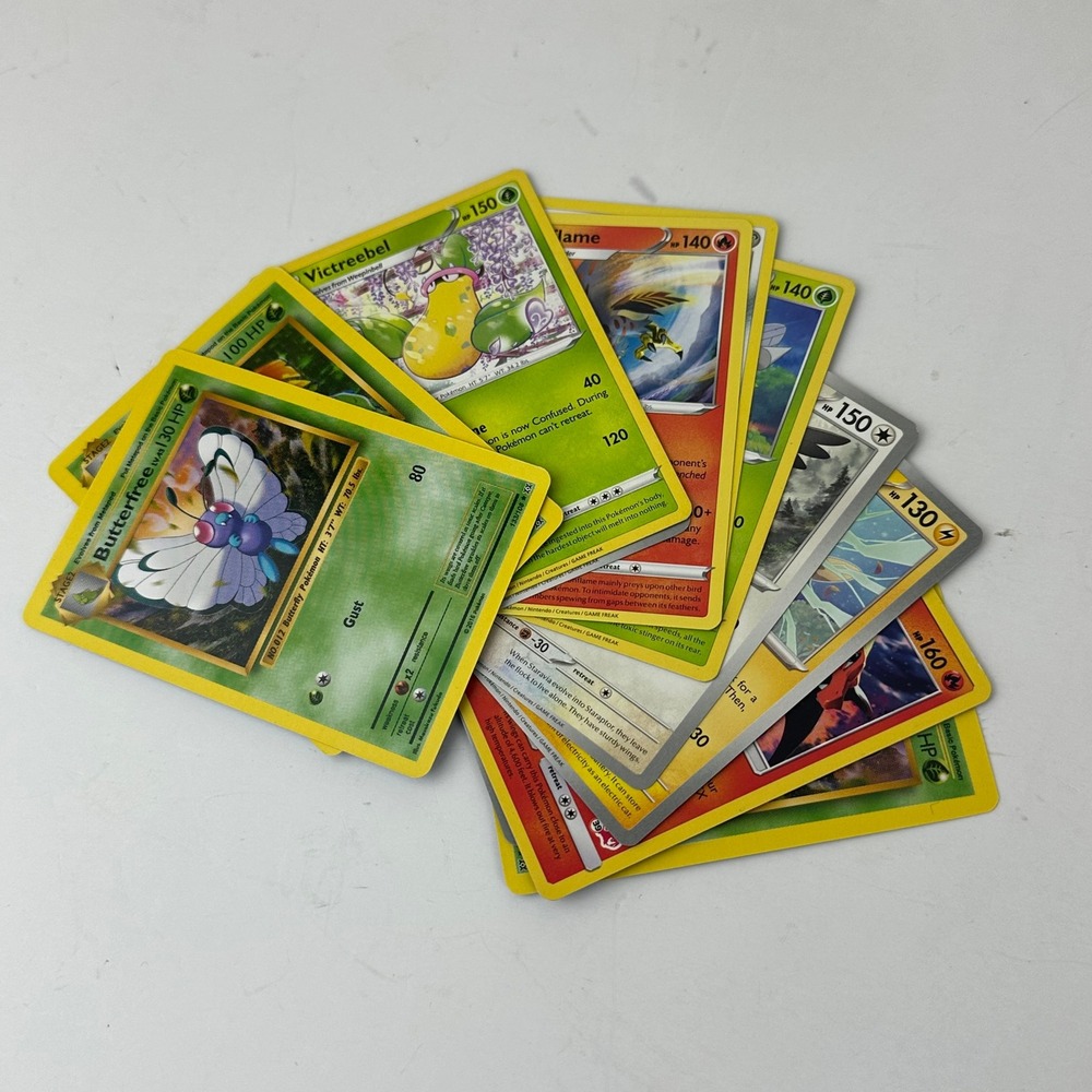 Pokemon TCG Card Lot Charizard Venusaur Butterfree Victreebel Mixed Card
